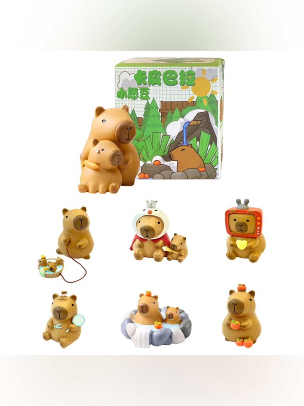 Capybara Figurine Vol 1 Blind Box NIB